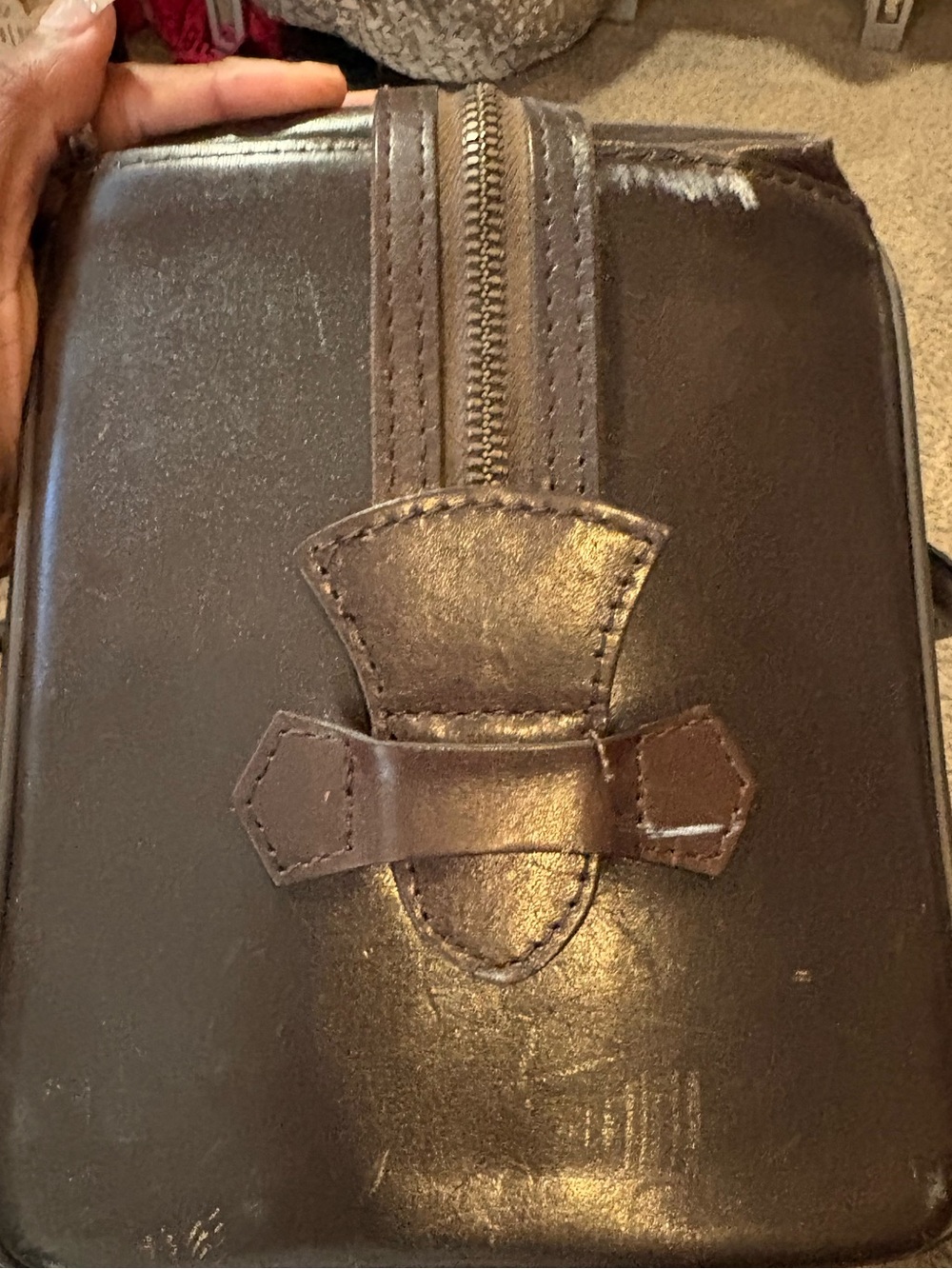 🎉CHRISTIAN DIOR 1960s RARE Early Oblique MonogramBox Bag🎉 - Picture 9 of 12